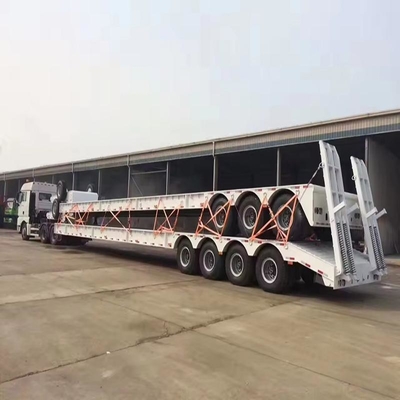 20FT 40FT плоский контейнер шасси 3 Axe 4 Axe плоский кровать полуприцеп с 12R22.5 шины