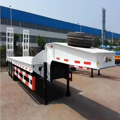3 оси 20FT 40FT контейнерное шасси плоское постельное полуприцеп с подвеской типа Mac Pherson