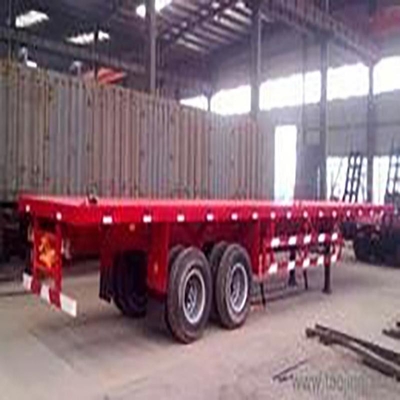 Полуприцеп Lowboy 60-80t со складной структурой и опцией плоского кровати