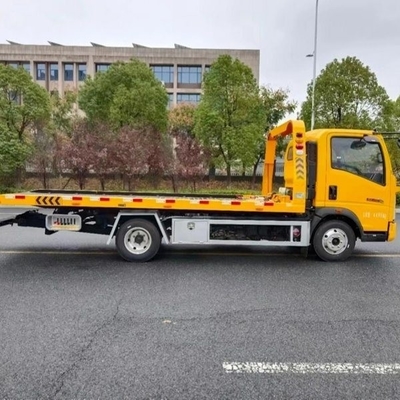 Япония I-Suzu Wrecker Tow Truck Дистанционное управление Гидравлический Roll Back Flatbed 4X2 6 колес