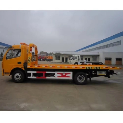 Япония I-Suzu Wrecker Tow Truck Дистанционное управление Гидравлический Roll Back Flatbed 4X2 6 колес