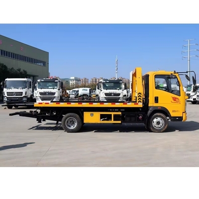 Главный клиент: 3 тонны Dongfeng Flatbed Rotator Tow Truck Wrecker с 4 тонной гидравлической лебедкой