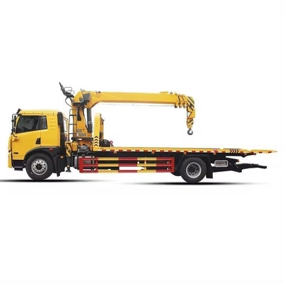 Главный клиент: 3 тонны Dongfeng Flatbed Rotator Tow Truck Wrecker с 4 тонной гидравлической лебедкой