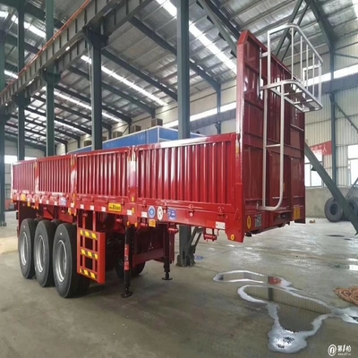 4 оси Lowboy Lowbed Semi Trailer для транспортировки экскаватора 60 70 80 тонн