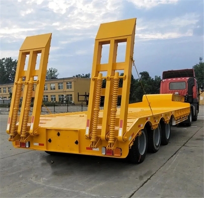 CCC ISO 40 Ton Heavy Duty Gooseneck Low Loader/Bed Truck Trailer с вместимостью 2,5 тонны