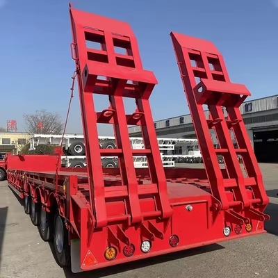 CCC ISO 40 Ton Heavy Duty Gooseneck Low Loader/Bed Truck Trailer с вместимостью 2,5 тонны