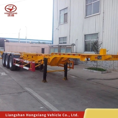 20/40 Foot Skeleton Chassis Semi-Trailer 45' Shipping Container Semi-Trailer с 1