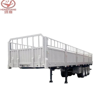 1820мм протекторный фургон типа 3 Tri Axle Bulk Cargo 30t 50t Боковые стены ограждения грузовых грузовых прицепов