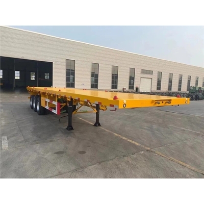 20-45FT Skeleton Container Semi Trailer с хорошо известными осями и высокой грузоподъемностью