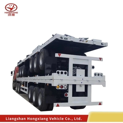 20FT 40FT 40 Foot Skeleton Container Semi Truck Trailer с двойной системой торможения