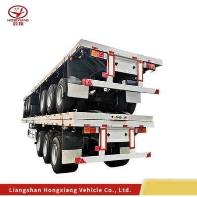 20FT 40FT 40 Foot Skeleton Container Semi Truck Trailer с двойной системой торможения