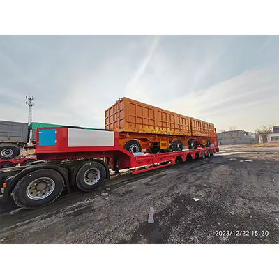 ABS антиблокировочная тормозная система Плоская коробка контейнера полуприцеп для контейнеров 3 оси