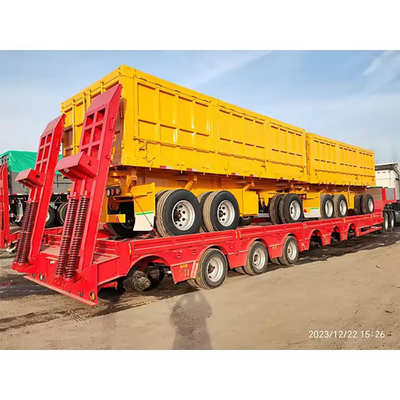 Система подвески типа крестового рукава Cimc Huajun Shipping Container Skeleton Semi-Trailer