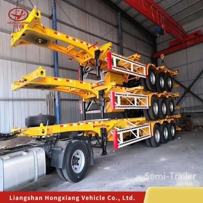 Прямая продажа 20/40FT Skeleton Semi-Trailer оборудованная ABS антиблокировочной тормозной системой