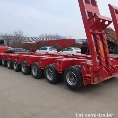 Легкий груз 5,5 тонн 40'x40' плоский контейнерный полуприцеп для морской контейнерной перевозки