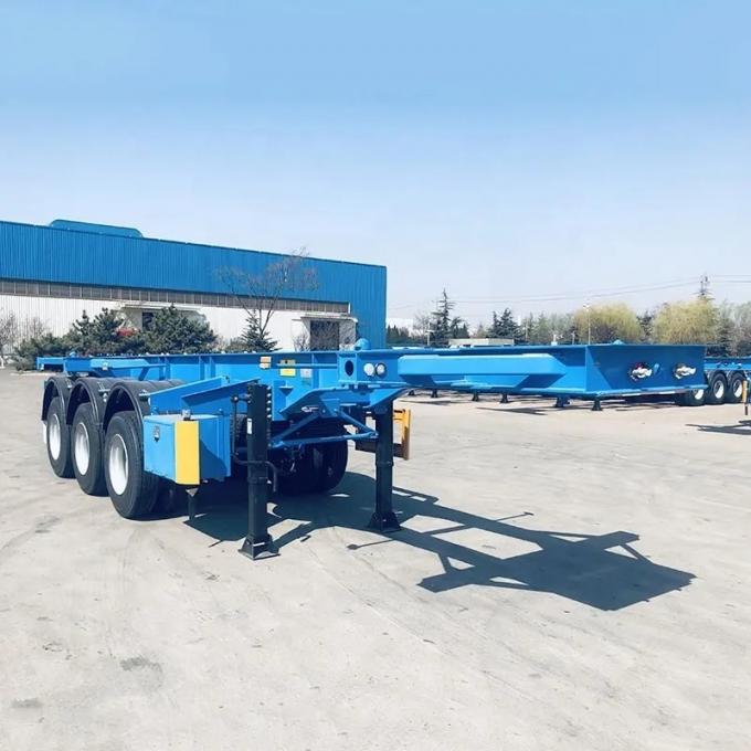 20 or 40 Foot Container Carrier Trailer 20/40 Skeleton Chassis Semi Trailer 45′ Skeleton Shipping Container Semi-Trailer